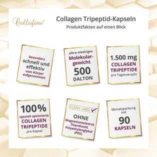 Cellufine® Collagen Tripeptide (Rind) - 90 Kapseln